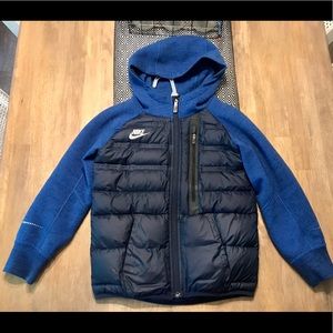 Nike boys aeroloft tech goose down jacket